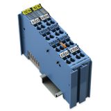 8-channel digital input NAMUR Intrinsically safe blue