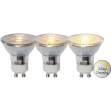 LED Lamp GU10 MR16 Spotlight Glass 3-step