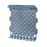 PM3x18RJ mounting plate perforated for socket and adapters rj