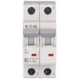 Miniature circuit breaker (MCB), 6 A, 2p, characteristic: C