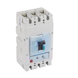 MCCB DPX³ 630 - thermal magnetic - 3P - Icu 50 kA (400 V~) - In 630 A