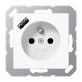 SCHUKO socket with USB type AC A1520F-18AWW