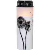 LED Memorial Candle Dandelion