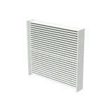Filter mat (cabinet), Width: 116 mm, Height: 108 mm, Protection degree
