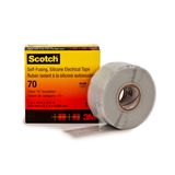 Scotch® Self-Fusing Silicone Rubber Electrical Tape 70, 25 mm x 9 m