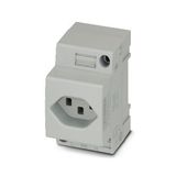Socket outlet for distribution board Phoenix Contact EO-J/UT 250V 16A AC