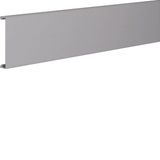 Lid made of PVC for slotted panel trunking BA7 40mm stone grey