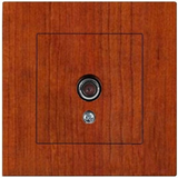 Novella Cherry TV Socket Terminated