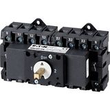 Changeover switch, QM, 63 A, 2 x 3 pole + N (switched), without rotary