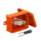 T100ED 06AF Junction box for function maintenance 150x116x67