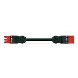 pre-assembled connecting cable;Eca;Socket/open-ended;red