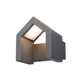 RASCALI WL, LED Outdoor wall light, anthracite, 3000K