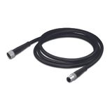Sensor/Actuator cable M8 socket straight M8 plug straight