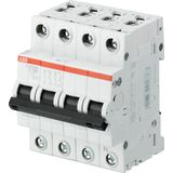 S203-C80NA Miniature Circuit Breaker - 3+NP - C - 80 A