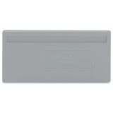 Separator plate 2 mm thick oversized gray