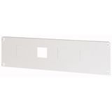 Front plate multiple mounting NZM2, vertical HxW=300x1200mm