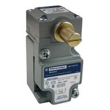 Limit switch, 9007, 9007C compact 1 NO/NC, rotary head, CW+CCW, standard