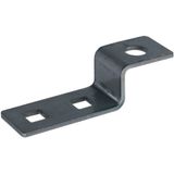 End piece Z-shape with 2 square holes D 11mm and 1 round hole D 13mm S