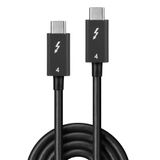 1m Thunderbolt 4 Cable, 40Gbps, Passive Connect Thunderbolt 4 devices at up to 40Gbps