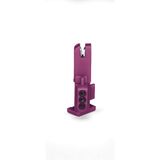 Socket module without ground contact 1-pole violet