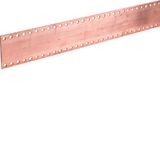 Copper rail quadro 125x5 L1750 mm
