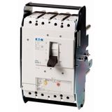 Circuit-breaker, 4p, 400A, 250A in 4th pole, withdrawable unit