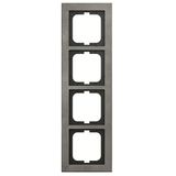 1724-298 Cover Frame Busch-axcent® concrete grey