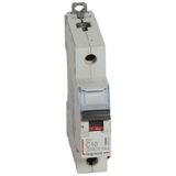 DX³6000 10kA high inlet and low outgoing screw circuit breaker 1P 230V~ to 400V~ - 10A - curve C - 1 module