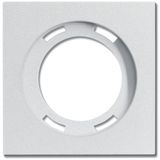 1756-83 CoverPlates (partly incl. Insert) future®, Busch-axcent® Aluminium silver