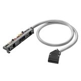 PLC-wire, Digital signals, 20-pole, Cable LiYY, 5 m, 0.25 mm²