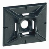 Base - for Colring cable ties max. width 4.6 mm - self-adhesive - black
