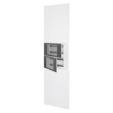 DOMO CENTER - FRONT KIT - WITHOUT DOOR - 2 ENCLOSURES 40 MODULES - H.2700 - METAL - WHITE RAL 9003