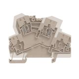 Multi-tier modular terminal, Tension-clamp connection, 4 mm², 800 V, 3