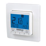 UP-Uhrenthermostat als Raumregler, AC 230V, 1Schliesser, 10 A, Hinterleuchtung blau