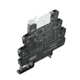 Relay module, cULus C1D2, 24…230 V UC ±10 %, Green LED, Rectifier, 1 C