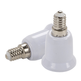 Lamp Holder Adapter E14-E27 White THORGEON
