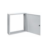 Wall-mounted frame 1A-7 with door, H=410 W=380 D=180 mm