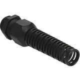 Cable gland Syntec synthetic Pg11 black cable Ø 2.0-7.0 mm (UL 7.0-7.0 mm)