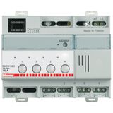4 relay DIN actuator 16A 100/240V