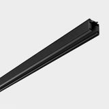 Track Tracks 3-Phase Standard Trimless Surfaced & Suspended 2000mm Black