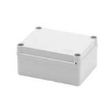 JUNCTION BOX WITH PLAIN QUICK FIXING LID - IP55 - INTERNAL DIMENSIONS 150X110X70 - SMOOTH WALLS - GREY RAL 7035