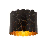 Lucide ALMELO - Ceiling lamp - Ø 25.5 cm - 1xE27 - Black