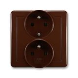 5512G-C02249 H1 Outlet double with pin ; 5512G-C02249 H1