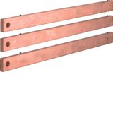 Copper rail, univers, 30x10mm, 3pcs.