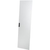 Metal door, full width, for S-RACK 42U, W=600 RAL7035