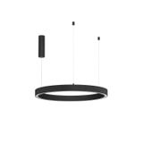 Triac Dimmable Sandy Black Aluminium   & Acrylic   LED 50 Watt 230 Volt   2968Lm 3000K IP20   D: 80 H: 200 cm Adjustable Height