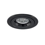 iCage Mini GU10 Die-Cast Fire Rated Downlight Black Chrome