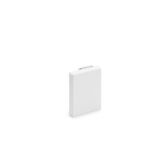 LE ES4060 rws  Channel LE, for cable storage, 60x40x2, pure white Acrylonitrile-styrene-arcylester