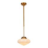 ROSALINE Pendant light-Opal-1xE27-60W-Glass