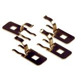 Telephony Earth contact clips for overvoltage protect.and RR